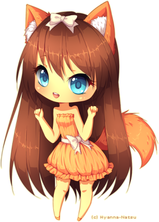 Аниме Чиби лиса