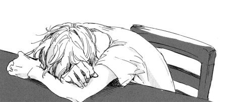 Уставший человек аниме