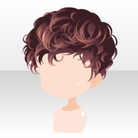 Чиби кудрявые волосы