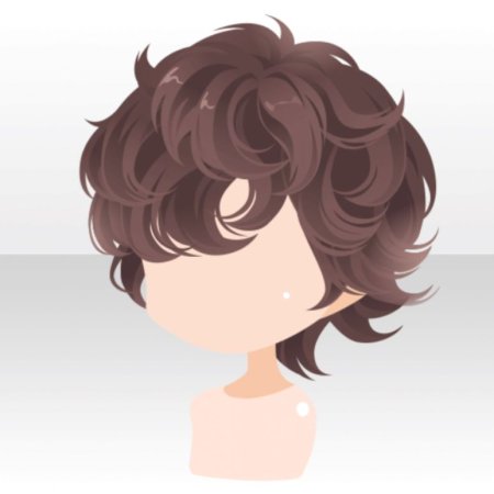 Аниме кудрявые волосы референс