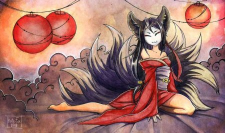 Кицунэ и кумихо