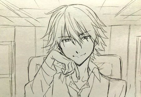 Раскраски Великий из бродячих псов Рампо