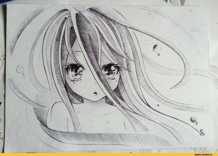 Раскраски для девочек аниме