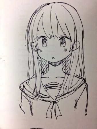 Аниме рисунки карандашом