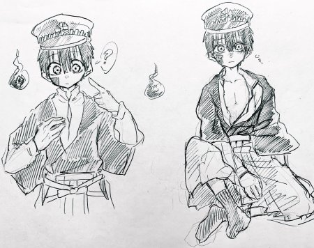 Туалетный мальчик Ханако кун скетчи