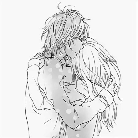 Обнимашки рисунки