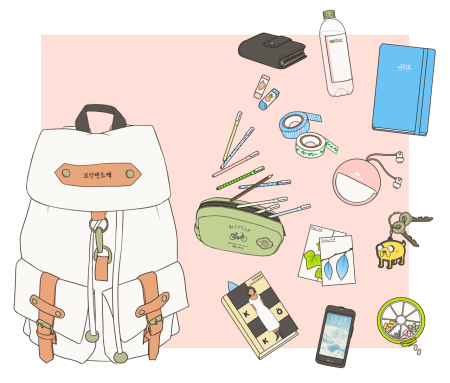 Вещи в портфеле арт