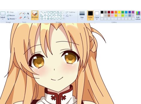 Аниме в паинте