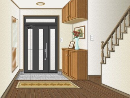 Школьный коридор