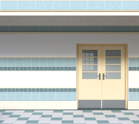 Дверь карандашом