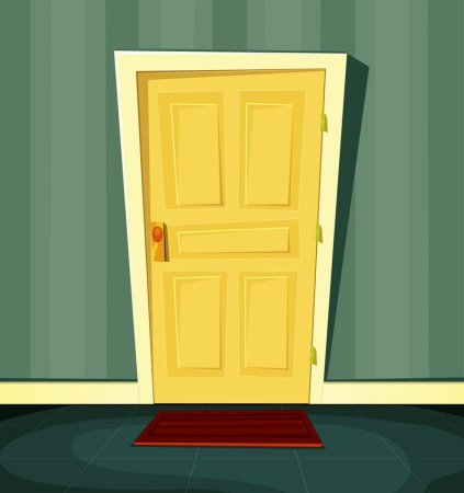 Открытая дверь