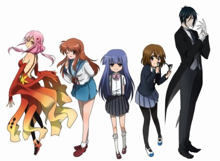 Персонажи из аниме