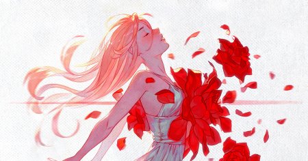 Ханахаки аниме девушки