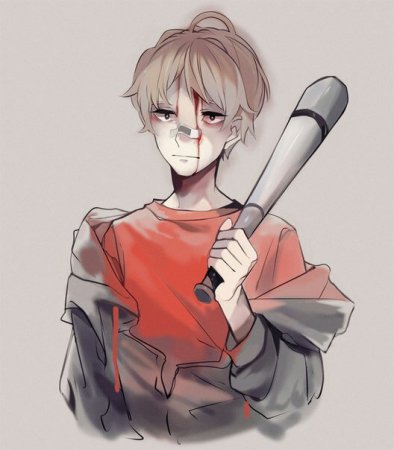 Рефернс парень с битой