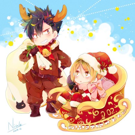 Аниме Haikyuu Merry Christmas