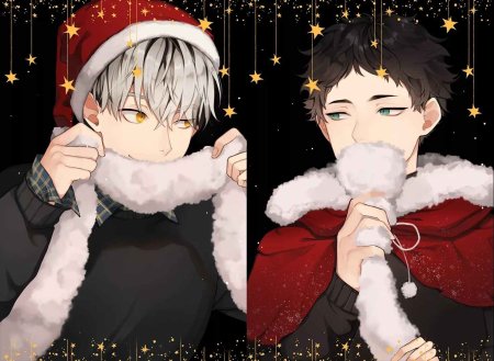 Новогодний Кагеяма Тобио