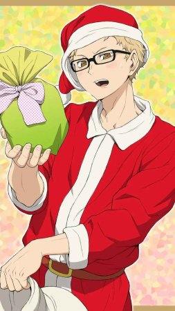 Тсукишима Кей Рождество