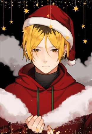 Haikyuu Рождество Кенма