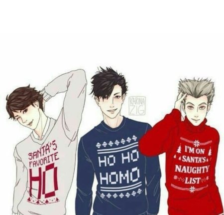 Haikyuu Рождество