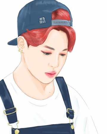 Арты Чимина из БТС