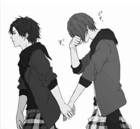 Два парня арт друзья