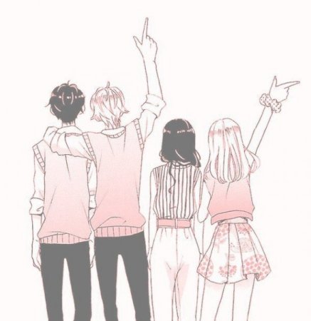 Эстетика дружбы аниме