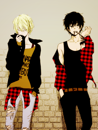 Два мальчика аниме