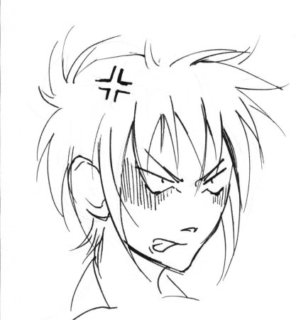 Аниме злость