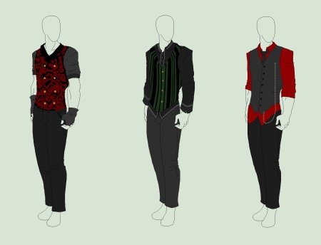 Одежда для мужчин аниме