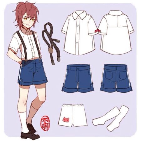 Одежда для персонажей мальчиков