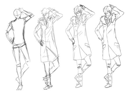 Скетчи в полный рост