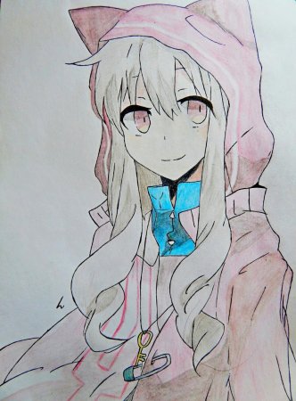 Аниме рисунок карандашом для срисовки легко