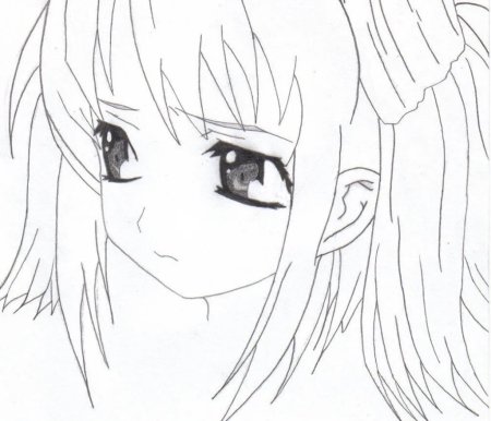 Разные рисунки девочек аниме (55 фото)