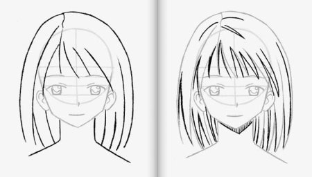 Рисовка аниме для начинающих поэтапно