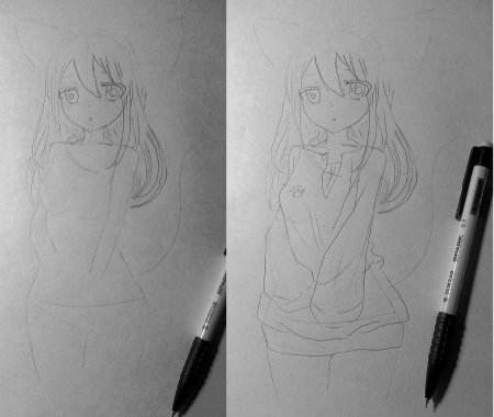 Как рисовать аниме