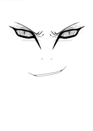 Злые глаза аниме