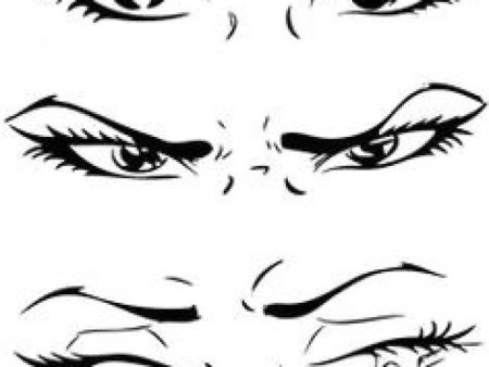 Злой взгляд рисунок