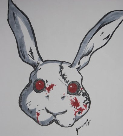 Маска кролика из аниме