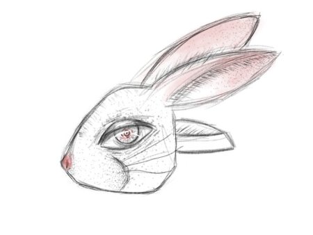 Маска зайки аниме