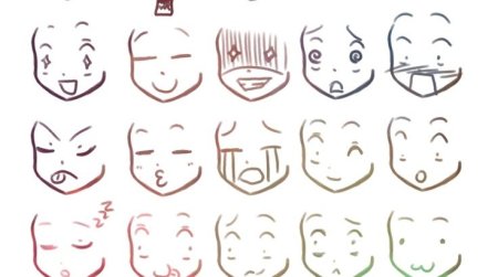 Эмоции зарисовки