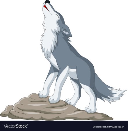Воющий волк рисунки аниме (51 фото)