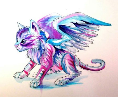 Магические животные карандашом