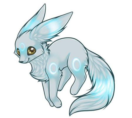 Аниме животные для срисовки