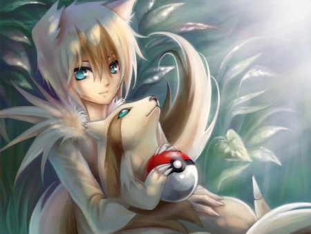 Кицунэ в аниме покемоны