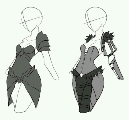 Аниме одежда