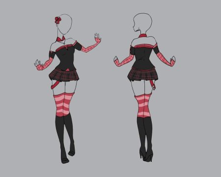 Наряды для рисования девушек