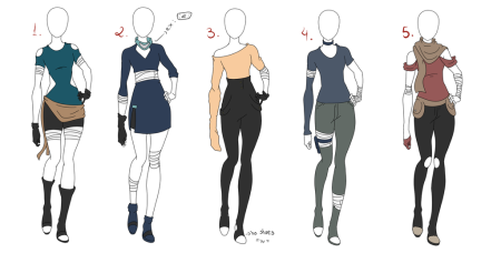 Наруто аутфит персонажа