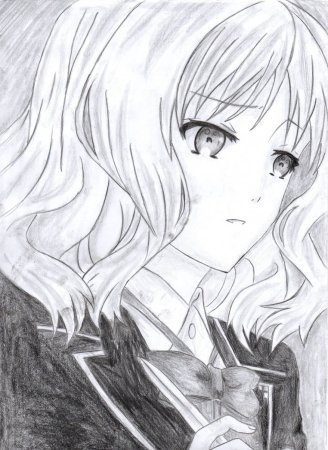 Скетч Юи Комори