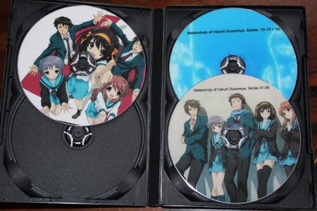 Мир новейших аниме сериалов диски