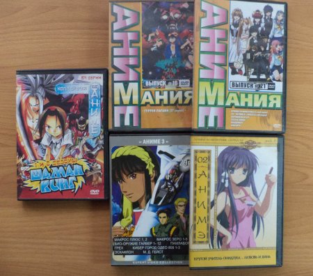 DVD диск аниме